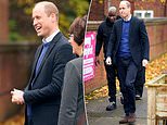 Prince William is all smiles as he shows of his best shots on the baize during a visit to a youth group in Manchester