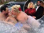 Gemma Collins gives a glimpse at heartwarming moment with her rarely-seen stepson Tristan and fiancé Rami Hawash... after spending Christmas with Jedward