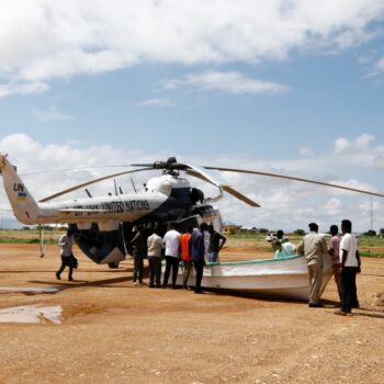 Berichte einer Geiselnahme: UN-Hubschrauber in Islamistengebiet in Somalia gelandet