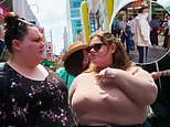 Around The World In 80 Weighs: Overweight Britons reveal how 'everyone was staring' when they visited Tokyo where 'obese people don't exist' for Channel 4 show