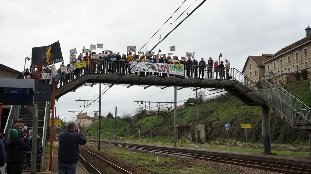 « Une catastrophe écologique » : La Réole se mobilise contre le projet de ligne à grande vitesse au départ de Bordeaux