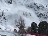 US child, 15, and two other people are killed as avalanche hits popular Swiss ski resort