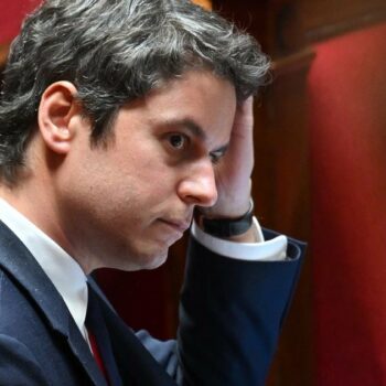 Gabriel Attal à l'Assemblée nationale, le 3 avril 2024