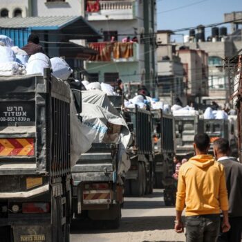 Gaza-Krieg: Israel kündigt "sofortige" Aufstockung von Hilfslieferungen an