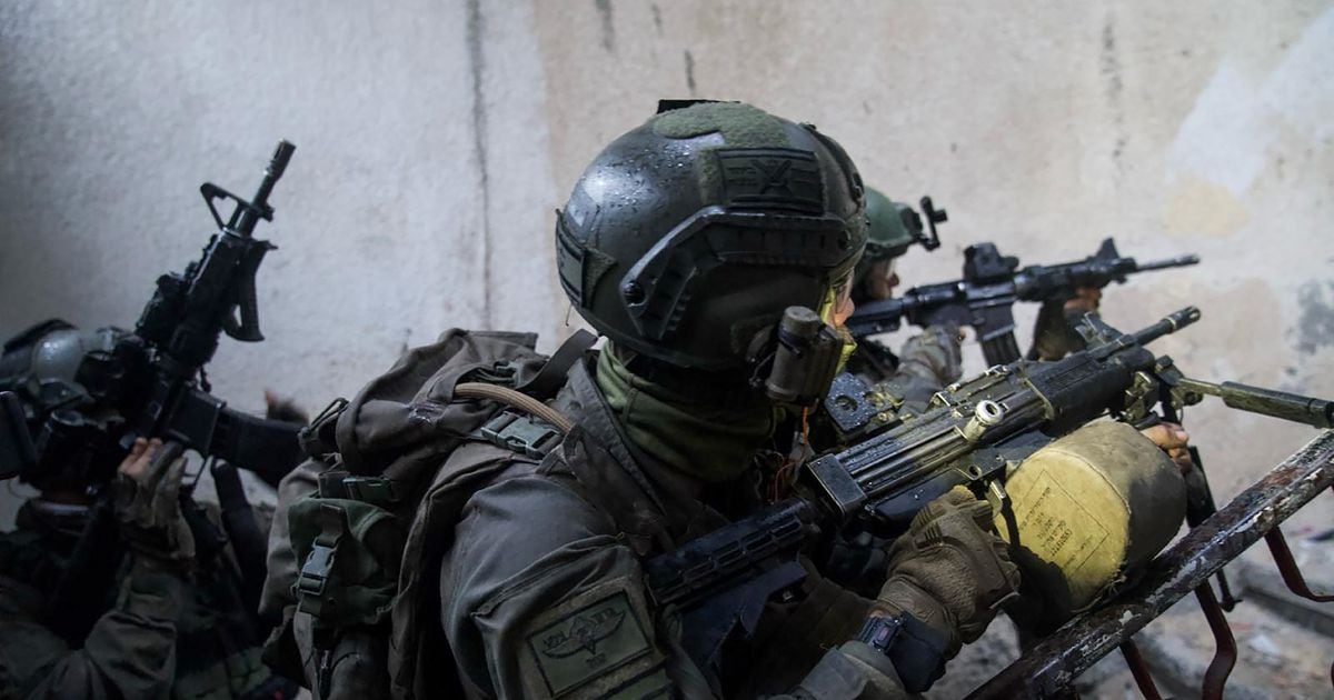 Des soldats israéliens en opération dans la bande de Gaza. Photo distribuée le 2 février par l'armée israélienne