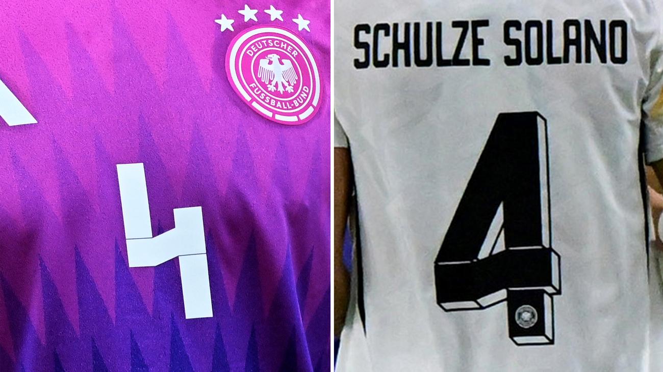 Nationalmannschaft: DFB gestaltet das Fußballtrikot mit der Nummer 4 neu