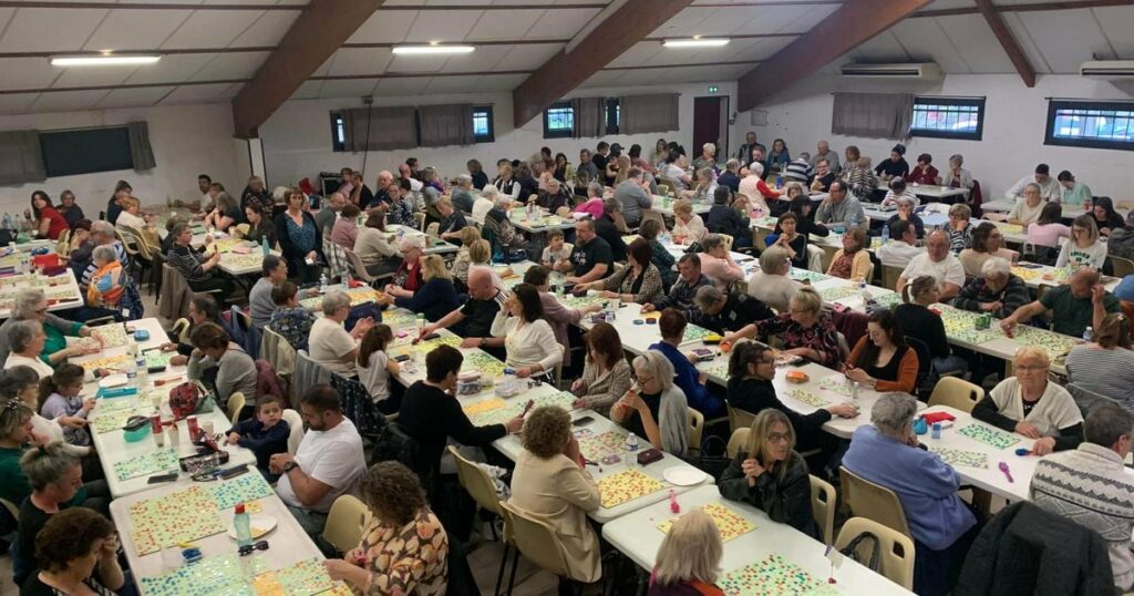 À Bruguières, près de 300 personnes se sont réunies pour participer au loto associatif du club de basket, ce lundi 1er avril.