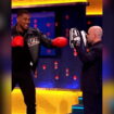 Anthony Joshua sends Tom Allen