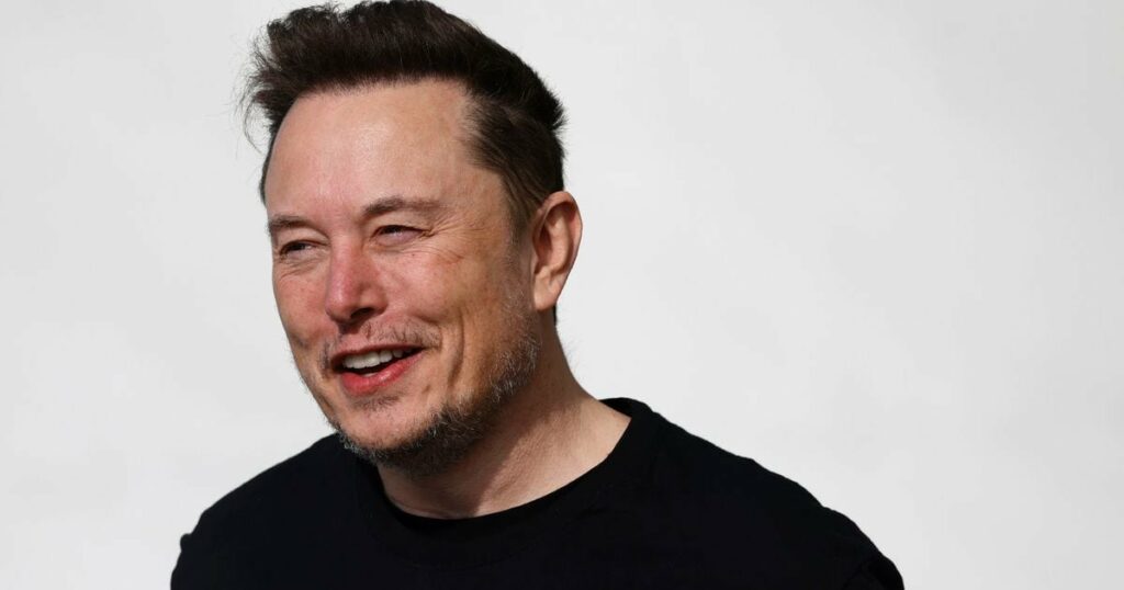 Elon Musk, le patron de SpaceX, le 13 mars 2024, à Grünheide en Allemagne