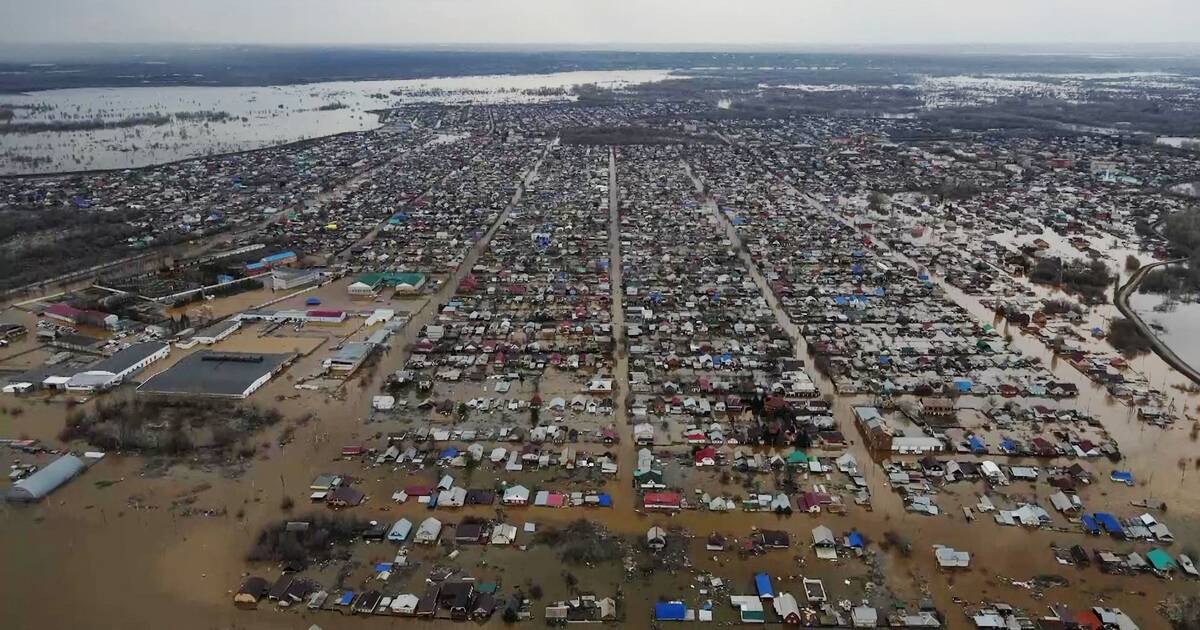 Rupture de barrage, crue, fonte des neiges… Une «situation critique» dans l’Oural, en Russie