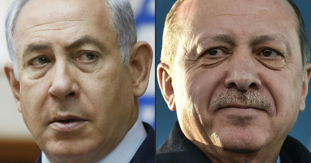 Le président turc Recep Tayyip Erdogan et le Premier ministre israélien Benjamin Netanyahu croisent le fer au sujet d'une loi en Israël