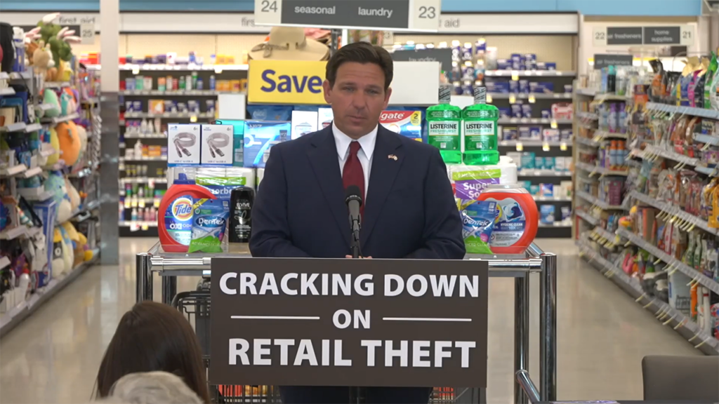 DeSantis rips California, New York policies allegedly fueling retail theft in announcing new Florida crackdown