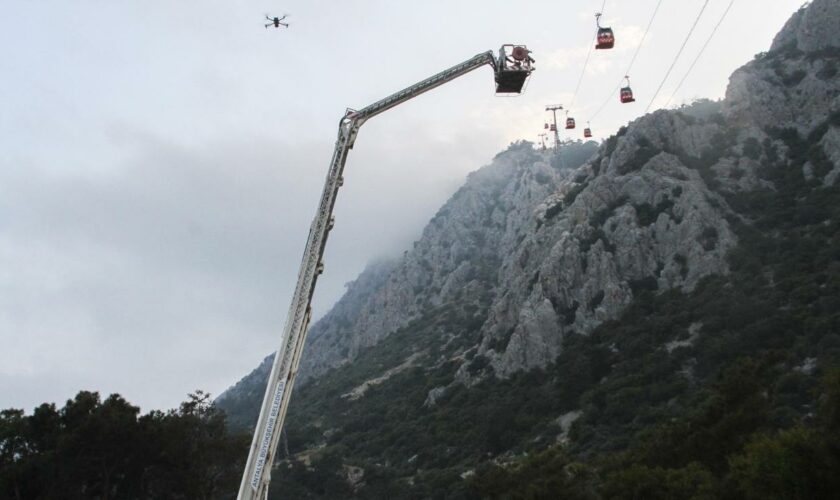 Antalya: Ein Toter bei Seilbahnunglück in der Türkei