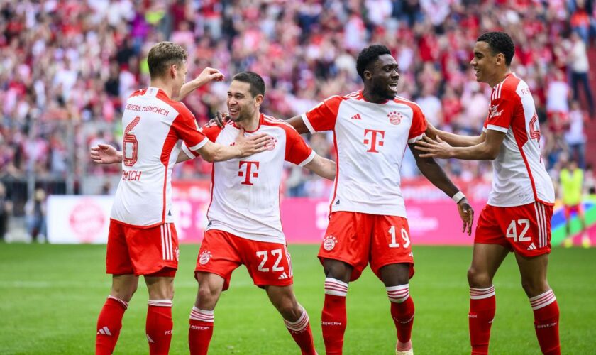 Bundesliga – 29. Spieltag: Bayern gewinnt gegen Köln – Leverkusen noch nicht Meister