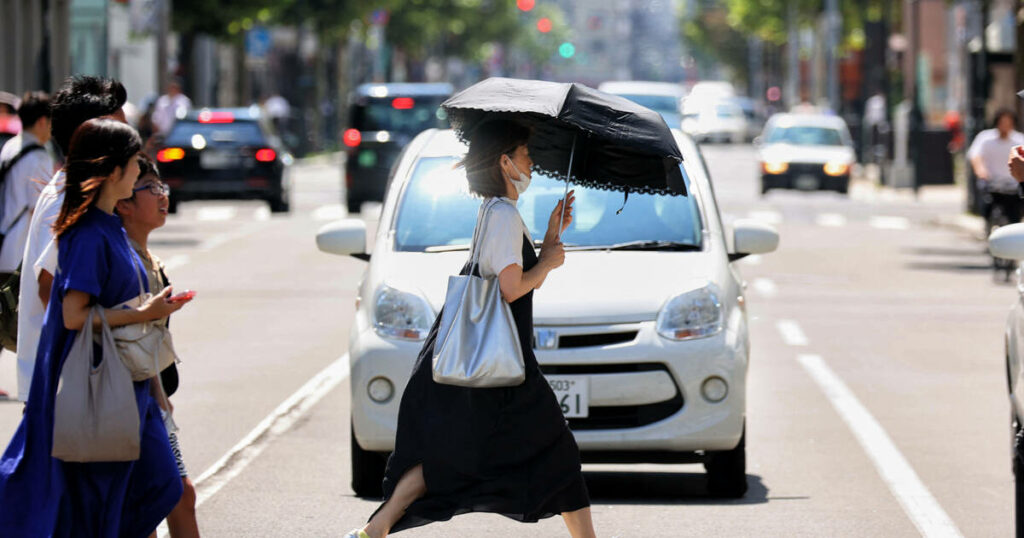 Le nord du Japon enregistre un record historique de chaleur