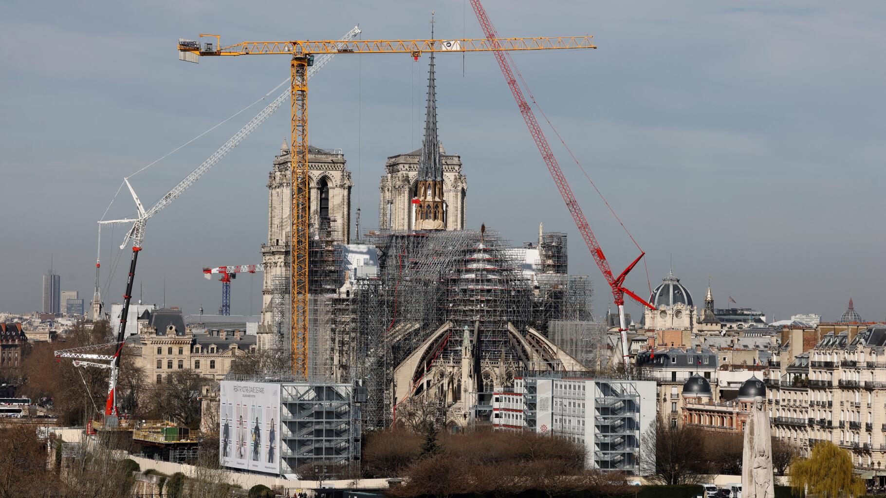 Incendie de Notre-Dame : la promesse faite par Macron d’un chantier terminé en 2024 pourra-t-elle être tenue ?