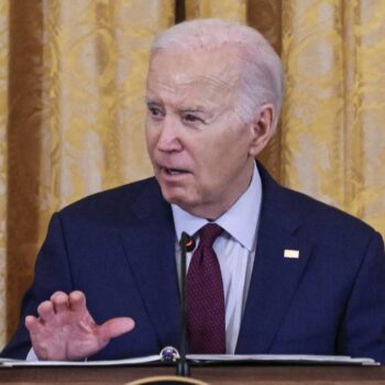 Le président américain Joe Biden, jeudi 11 avril 2024, à la Maison-Blanche.