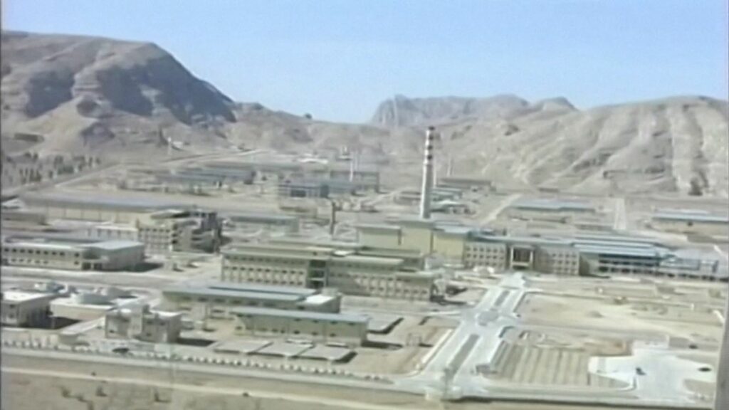 A nuclear site near Isfahan in Iran in 2005. Pic: Reuters