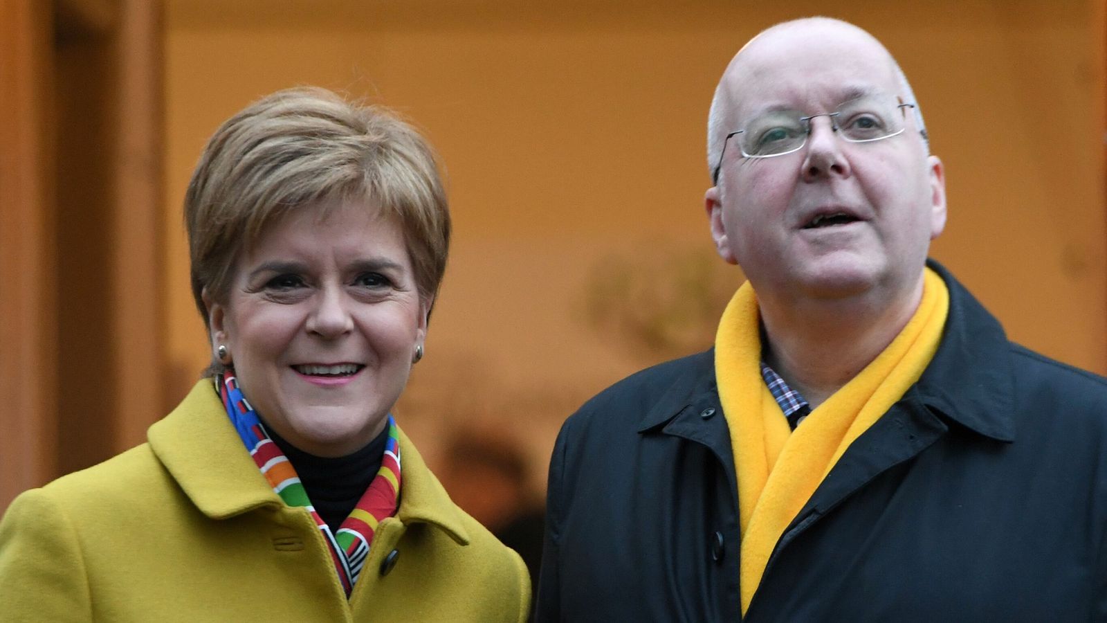 Nicola Sturgeon and Peter Murrell