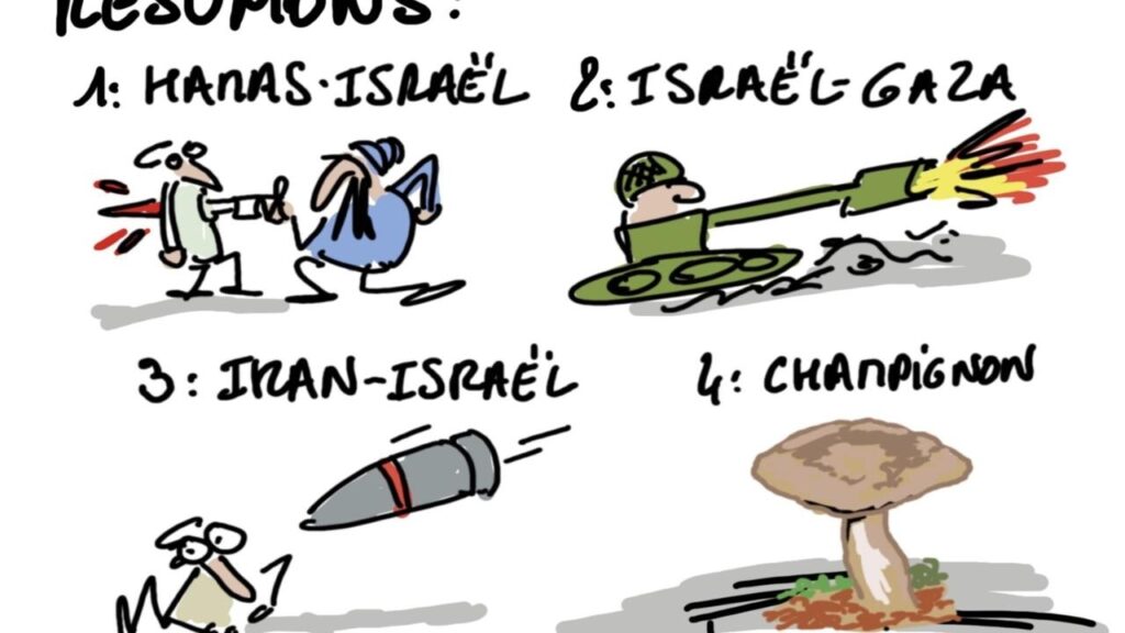 L'actu en dessin : entre Israël et l'Iran, une fébrilité qui fait redouter l'escalade