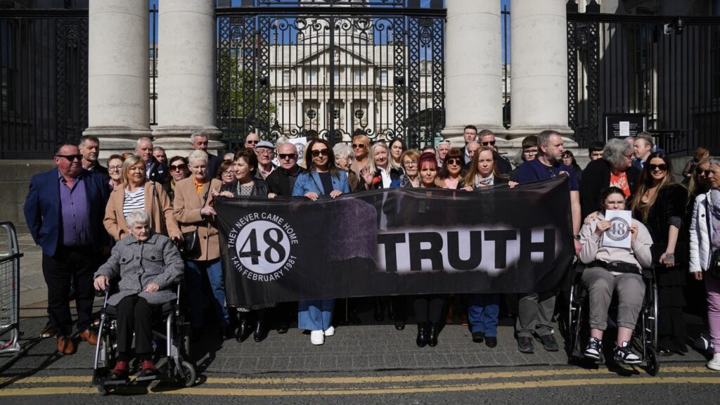 Families of 48 killed in Ireland's worst fire get apology from taoiseach after 'emotional' meeting