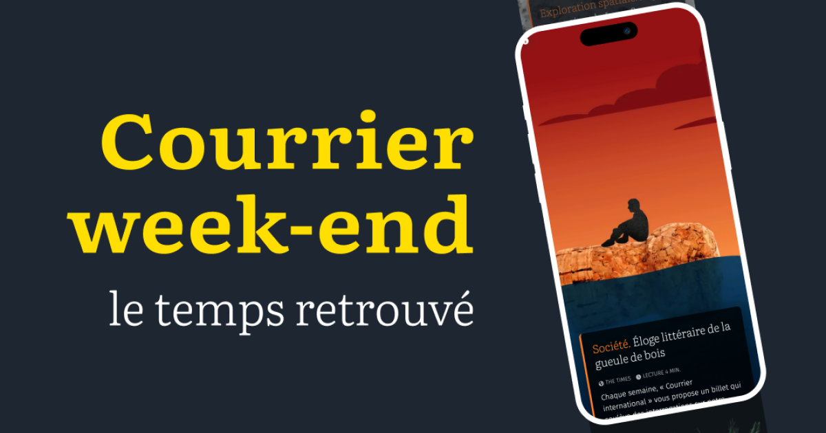 Découvrez Courrier Week-end, notre nouveau rendez-vous