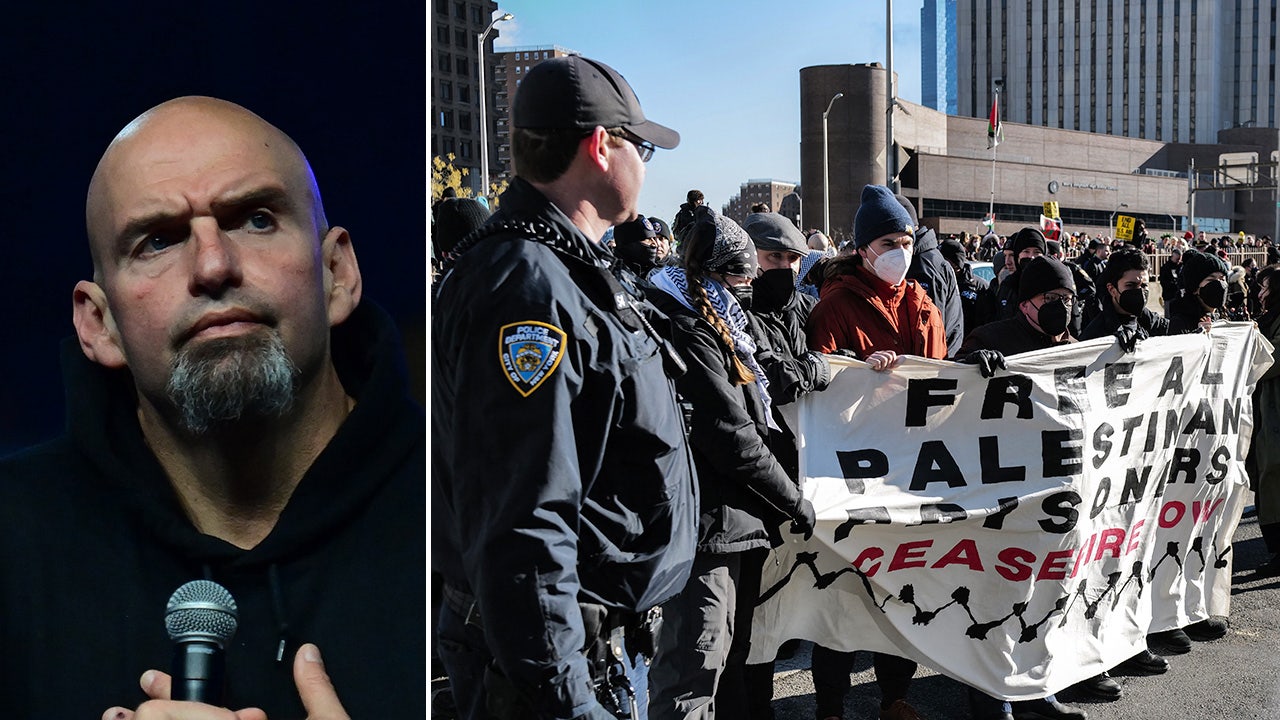 Fetterman hammers 'a--hole' anti-Israel protesters, slams own party for response to Iranian attack: 'Crazy'