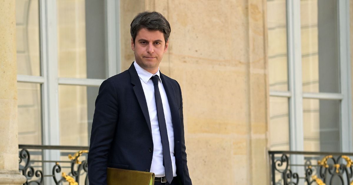 Gabriel Attal, le 17 avril 2024, à l'Elysée, à Paris