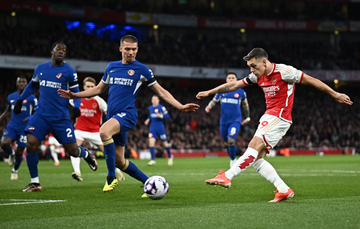 Arsenal vs Chelsea LIVE: Premier League score and goal updates as Leandro Trossard fires in opener