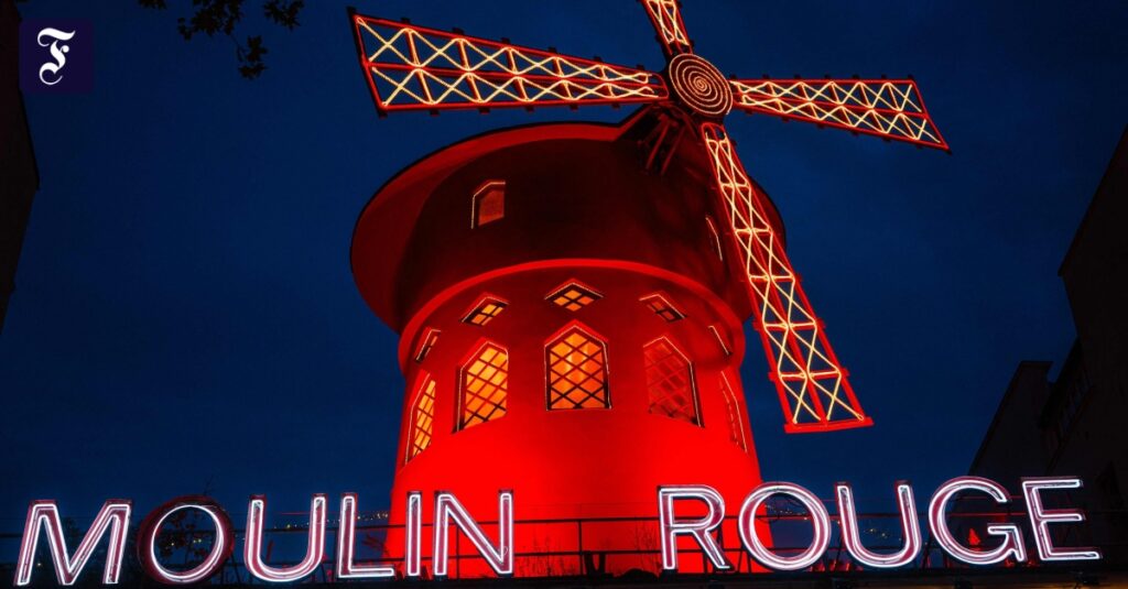 Pariser Wahrzeichen: Mühlrad des Moulin Rouge eingestürzt