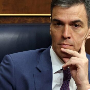 Le Premier ministre espagnol Pedro Sanchez, le 14 mars 2024 à Madrid