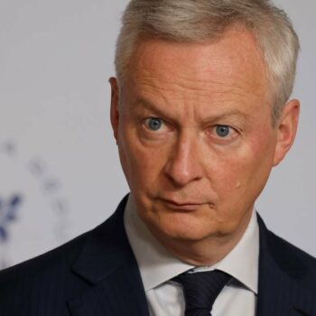 Le ministre de l'Economie et des Finances, Bruno Le Maire, le 24 avril 2024 à Paris