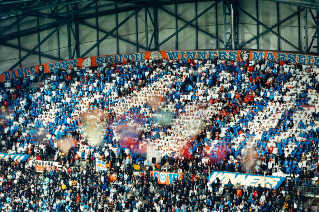 A Marseille, les South Winners, des supporteurs ultras influents