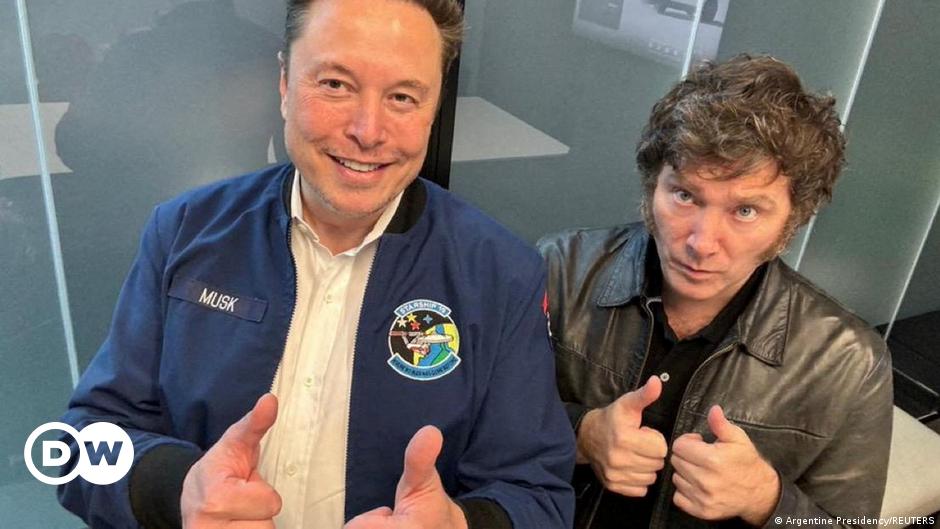 Argentina's Milei meets Elon Musk at Tesla factory