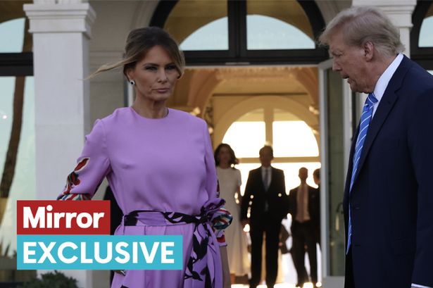 'Dishevelled' Donald Trump 'hard to budge once taken root' as Melania seems to avoid hand-holding