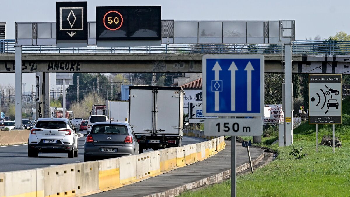 « Franchement dangereux » : près de Lyon, la limitation à 50 km/h de l’A7 le matin fait grincer des dents