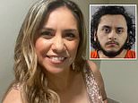 Glamorous elementary school teacher, Elvia Espinoza, 46, is stabbed to death after opening the door for her pre-med son, 21, because 'she got on his nerves'