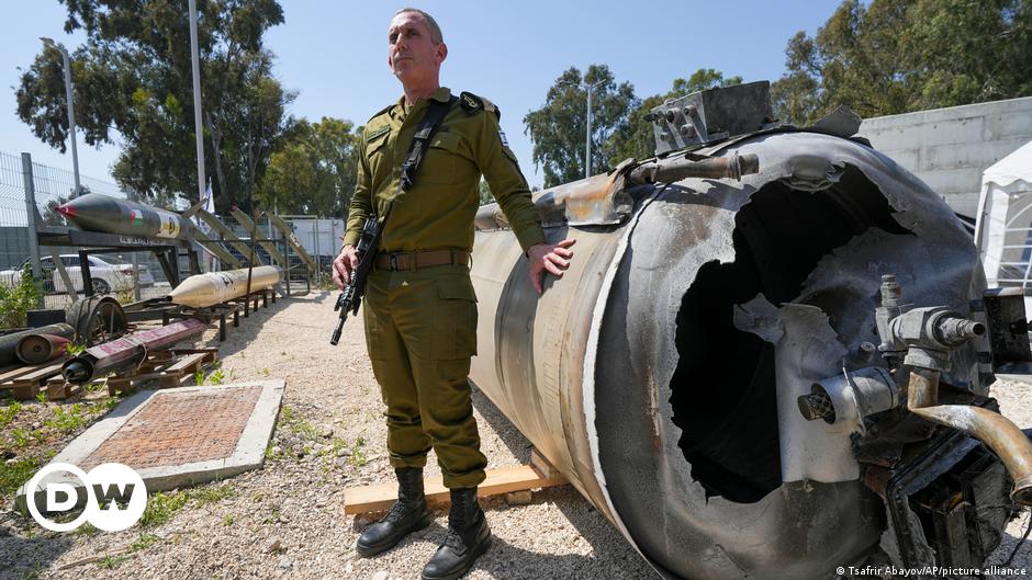 Jordanische Bürger protestieren vor der israelischen Botschaft in Amman, April 2024