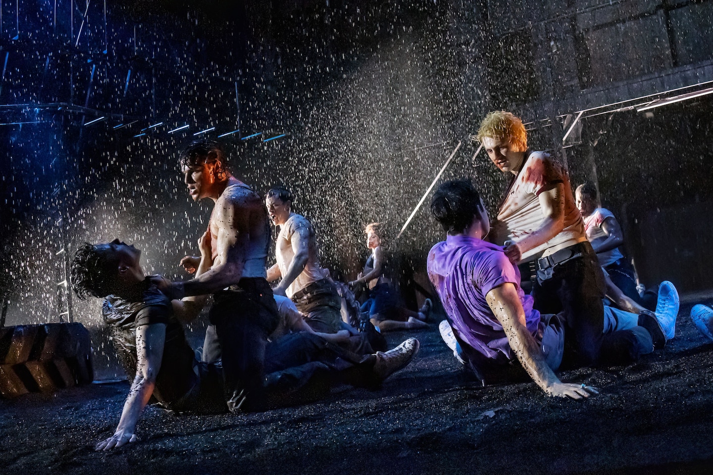 Like many musical adaptations, ‘The Outsiders’ overexplains itself