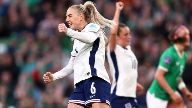 Lionesses get first win of Euro 2025 qualifying