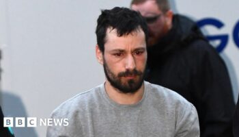 Daniel Mihai Popescu arrives in court