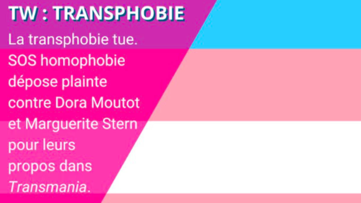 Plainte de SOS homophobie contre les autrices de “Transmania” : “Leur pensée est dangereuse et décadente”