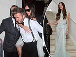 Posh kicked off her golden stilettos and danced until the early hours, despite her broken foot! KATIE HIND and ALISON BOSHOFF take us inside Victoria's Beckham's 'old-school' 50th bash, as A-listers drained dozens of £170 bottles of Tequila!