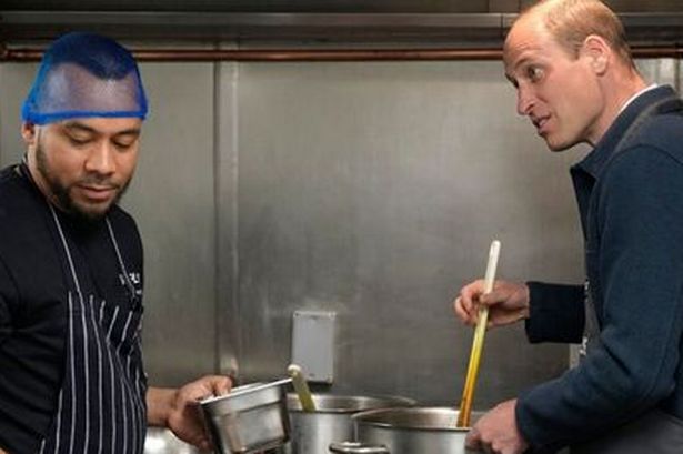 Prince William fans all say same thing as he helps out in kitchen and declare 'Kate is lucky gal'