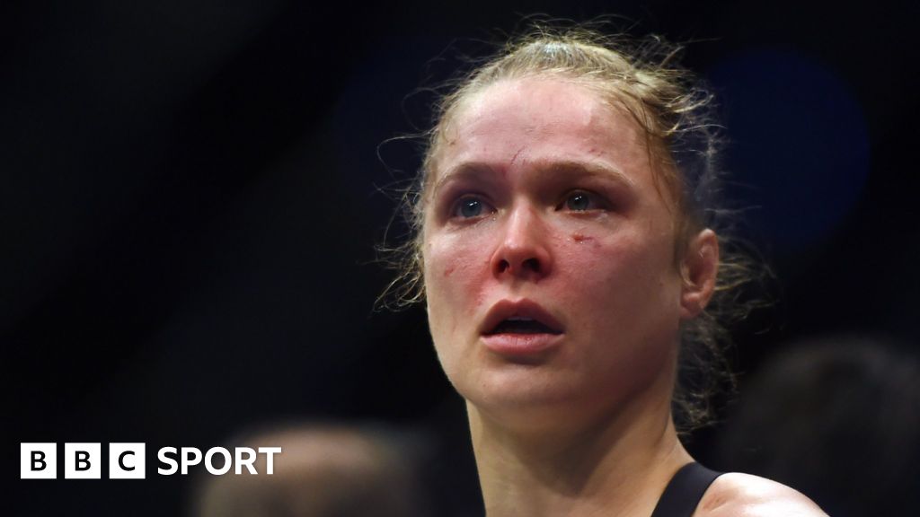 Ronda Rousey at the UFC Hall of Fame ceremony in 2018