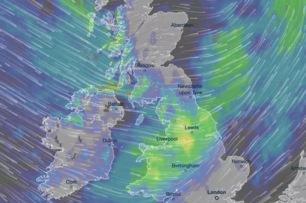 Snow and thunderstorms to batter UK in just days after balmy weekend - all 23 counties facing storms