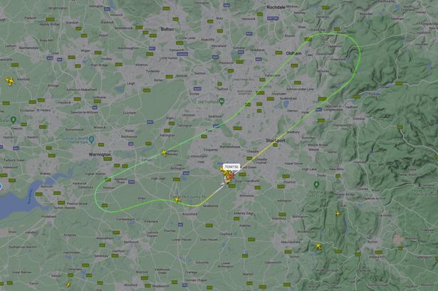 TUI flight suddenly turns around moments after take-off at Manchester Airport over 'technical' issue