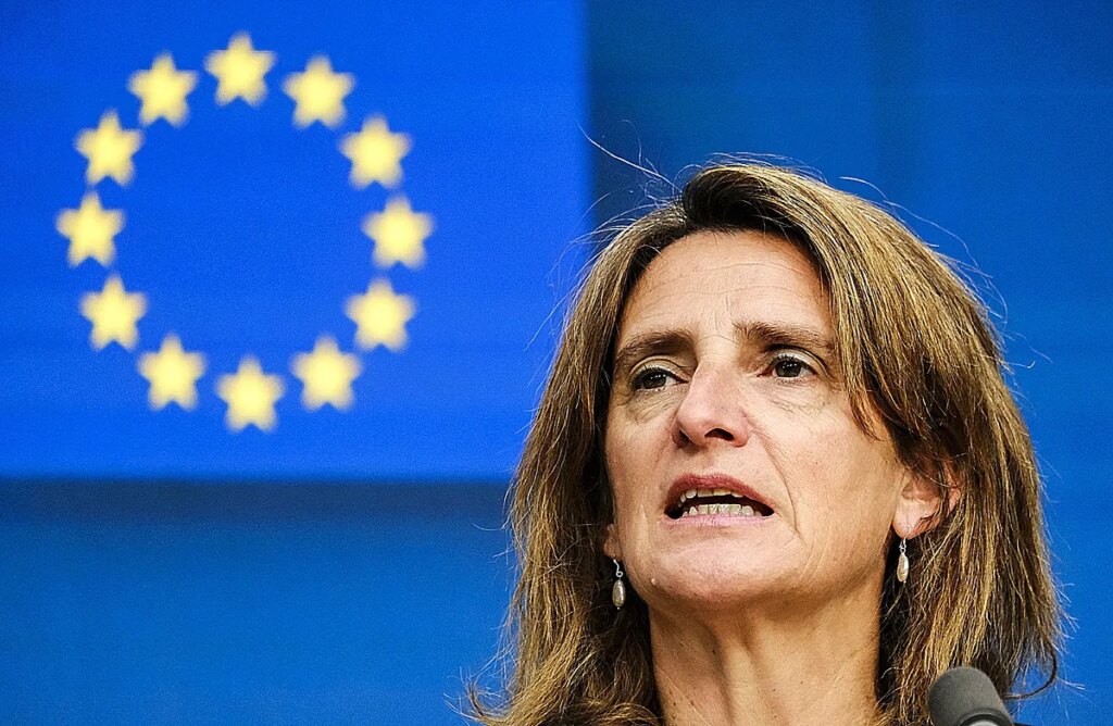 Teresa Ribera hará campaña de las europeas desde Moncloa y no asegura su renuncia hasta ser comisaria