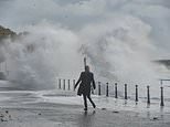 UK weather: Storm Kathleen chaos today - with fears of travel disruption and power cuts after 73mph gales and downpours hammered Britain