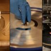 Vinyl LPs now outsell CDs. See how records get made in 2024.